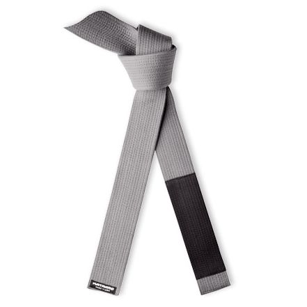 Deluxe Jujitsu BJJ Gray Rank Belt