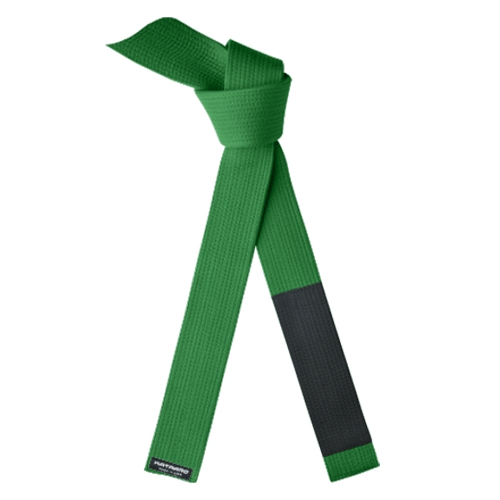 Deluxe Jujitsu BJJ Green Rank Belt