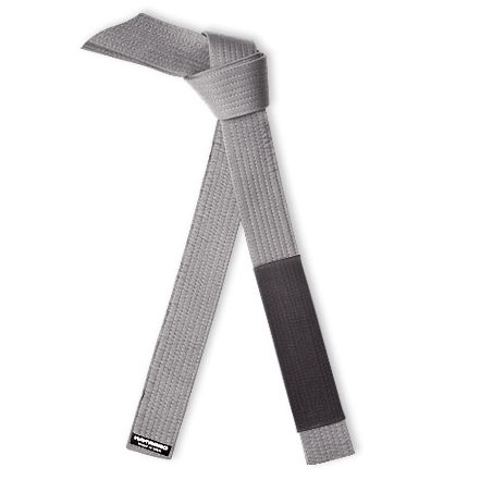BJJ Jujitsu Gray Rank Belt