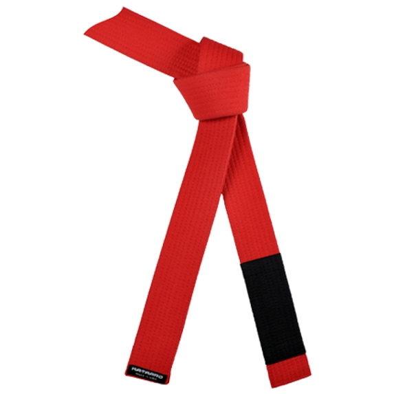 BJJ Jujitsu Red Rank Belt