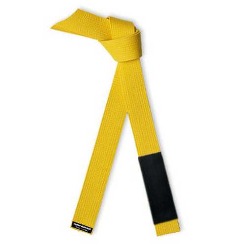 BJJ Jujitsu Yellow Rank Belt