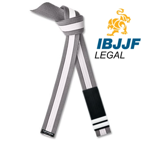 IBJJF Legal Jujitsu Youth Rank Belt White Stripe