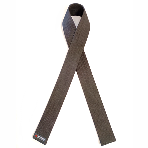 Six Sigma Martial Arts Award Brown Ribbon Belt