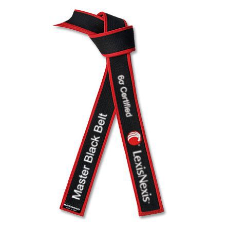 Embroidered Six Sigma Master Black Belt Lexis Nexis