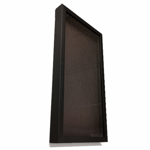 Six Sigma Ribbon Belt Shadow Box Wall Perspective