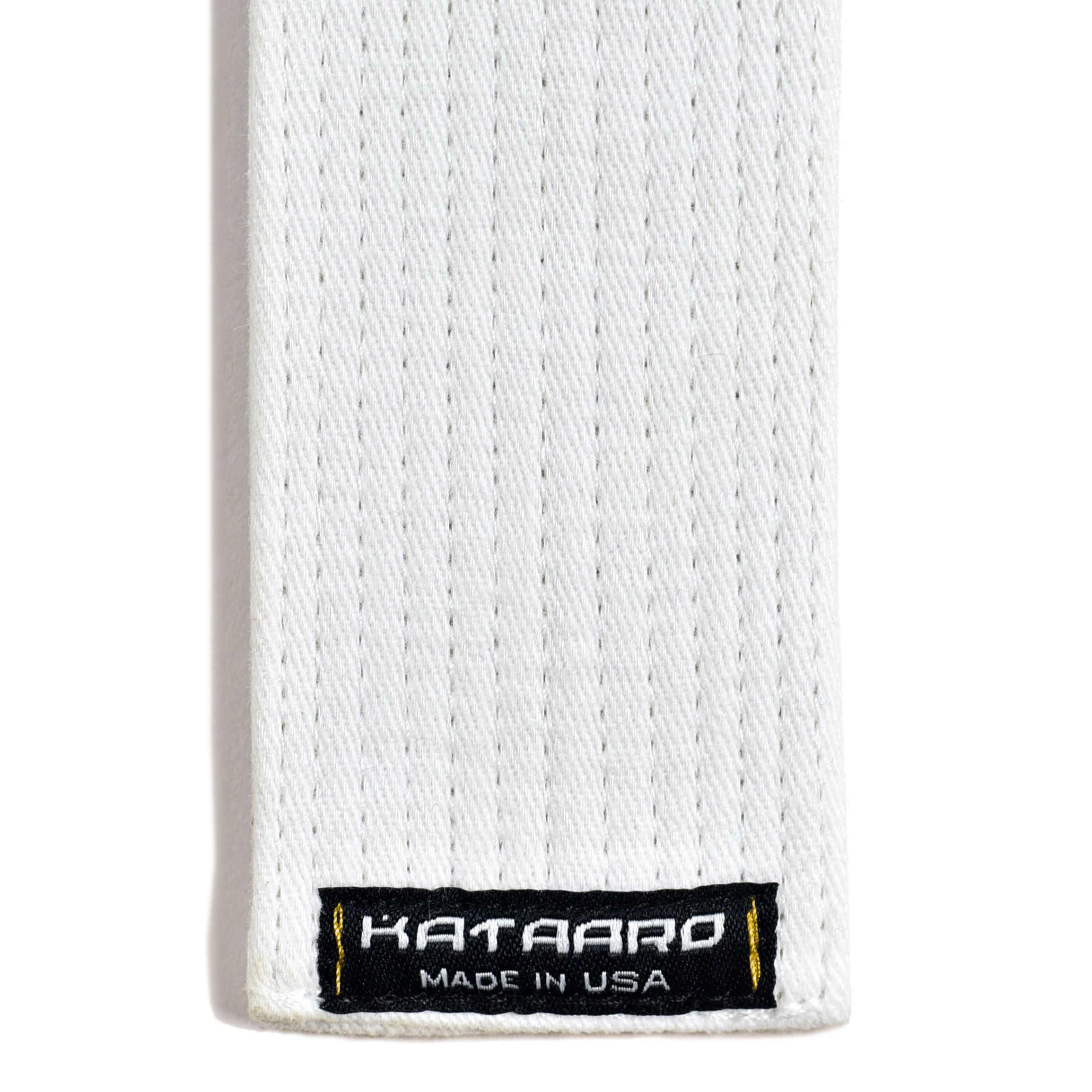 Martial Arts Transition White Rank Belt End