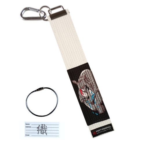 Martial Arts Belt Luggage Tag