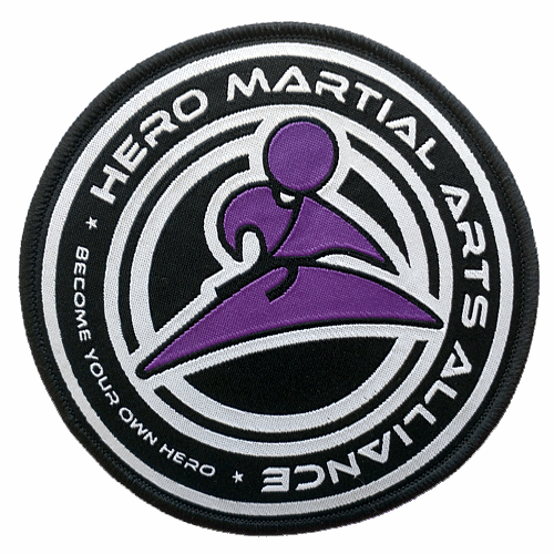 Woven Martial Arts Patch Hero Alliance