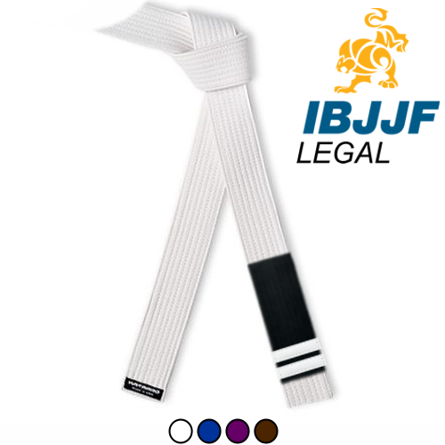IBJJF Legal Martail Arts Jujitsu Rank Belt in All Colors
