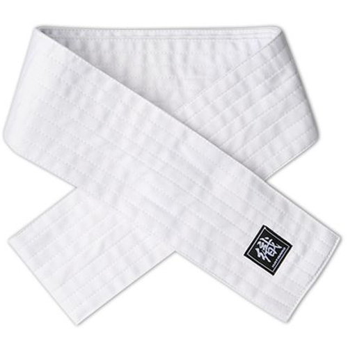 Traditional Japanese Iaido Kaku Obi Belt for Iaido - White