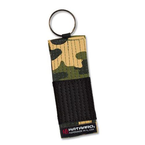 BJJ Jujitsu Rank Belt Key Chain - Camouflage