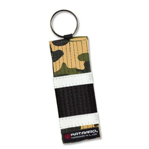 BJJ Jujitsu Rank Belt Key Chain - Camouflage