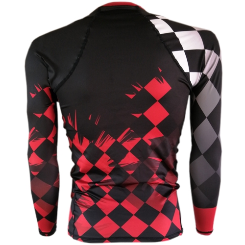 Chess Queen BJJ Rash Guard back photo