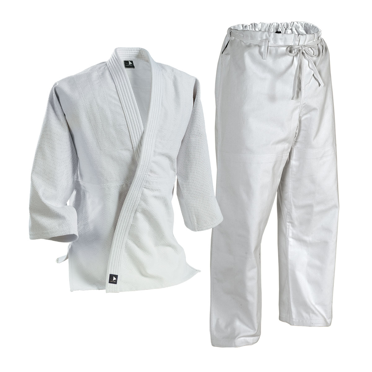 Deluxe Single Weave Judo Gi Uniform White
