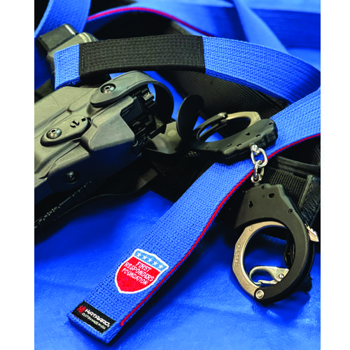 First Responders Foundation Custom BJJ Belt Police Cuffs