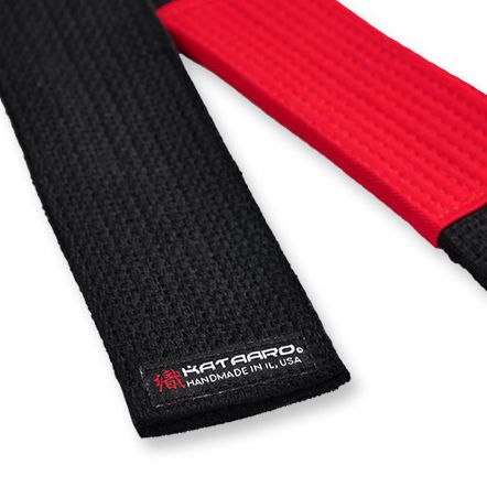 Jujitsu BJJ Grappling Weave Black Belt Ends