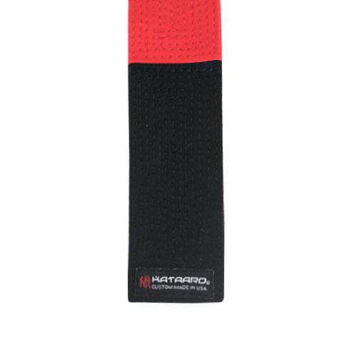 Red Black 5-inch Panel Belt End