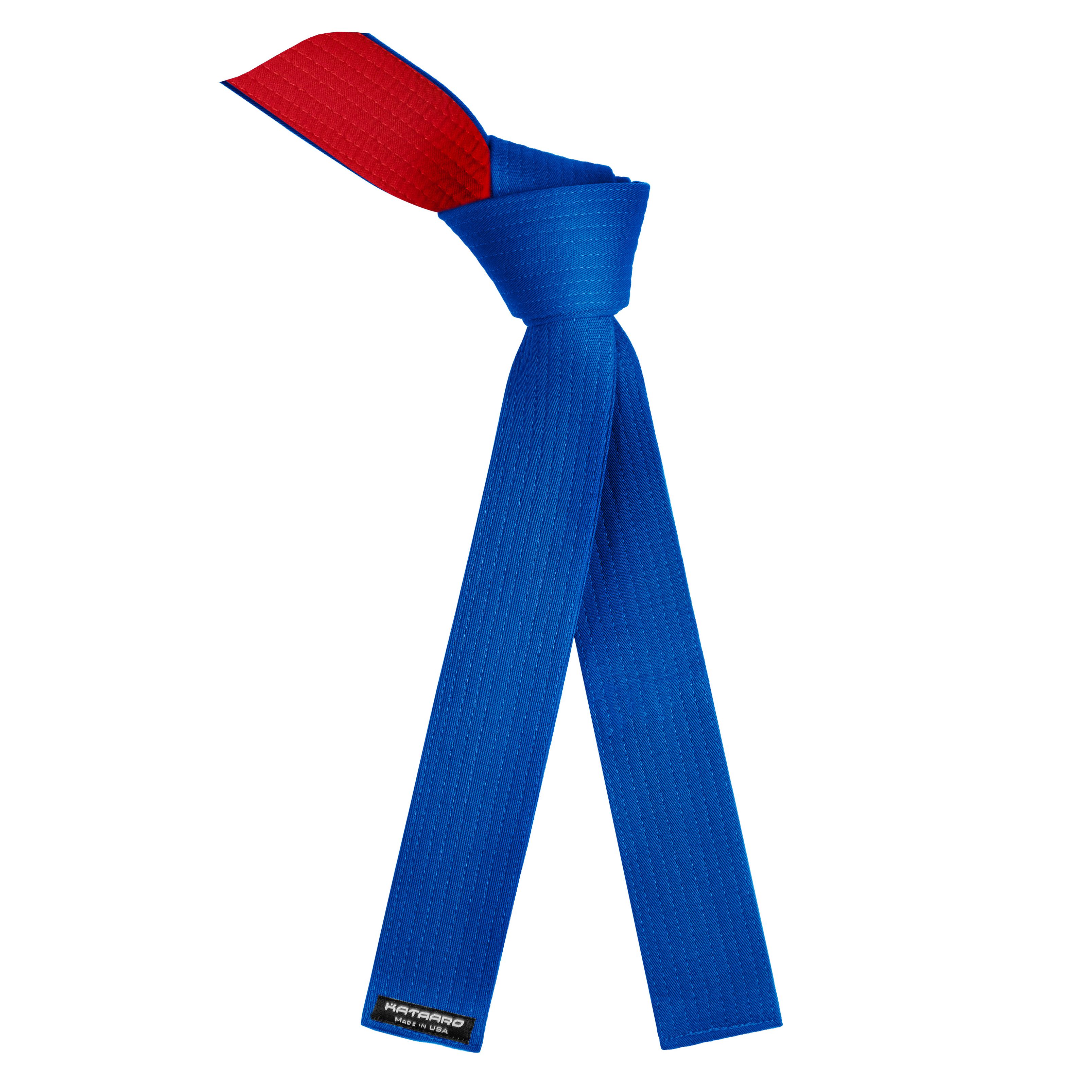 Martial Arts Master Belt Blue Red