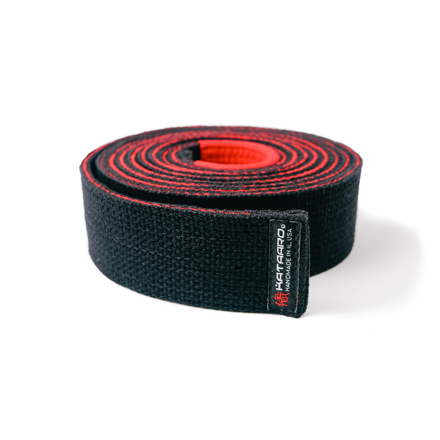 Jujitsu BJJ Progressive Grappling Weave Black to Red Belt Rolled