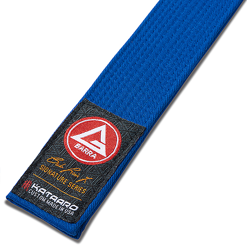 Gracie Barra x Kataaro Jiujitsu Blue Belt Collaboration Label End