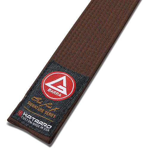 Gracie Barra x Kataaro Jiujitsu Blue Belt Collaboration Label End