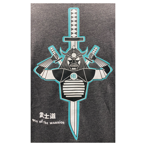 Kataaro Martial Arts T-Shirt - Neon Warrior Close