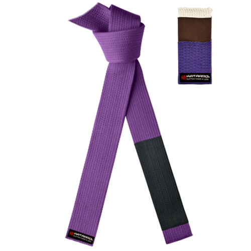 Transition Jujitsu Martial Arts BJJ Rank Belt - Purple