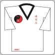 bordados para artes marciales