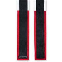 Deluxe Master Black Belt Red and White Panel Border - Kataaro