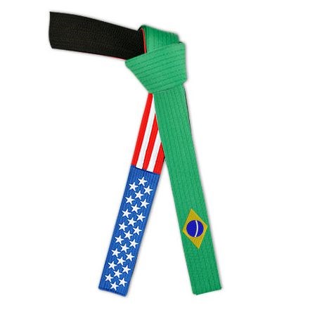 American Brazilian Flag Belt USA