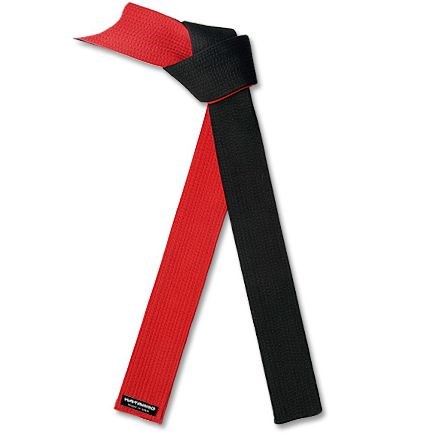 Deluxe Red and Black Specialty Belt