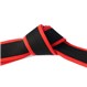 Embroidered Six Sigma Master Black Belt with Red Border Tied
