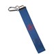 Karate Belt Luggage Tag Back - Blue