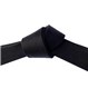 Deluxe Martial Arts Black Belt with Red Core Tied