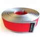 Deluxe Martial Arts Master Red Belt Silver Border Rolled