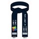 Embroidered Autism Awareness Martial Arts Midnight Blue Belt