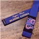 Embroidered Purple BJJ Belt with Octopus