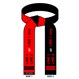 Embroidered Specialty Martial Arts Red Black Master Belt