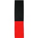 Martial Arts Panel Belt Black with Red Ends Detail