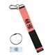 Luggage Tag - Pink Jujitsu Belt with Japanese Embroidery