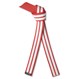 Martial Arts Red Rank Belt with Double White Stripes