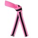 Martial Arts Pink Rank Belt with Black Stripe