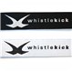 Deluxe Martial Arts WhistleKick Master White Black Belt - Front and Back
