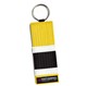 BJJ Jujitsu Rank Belt Key Chain - Yellow