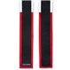 Deluxe Master Black Belt Red and White Panel Border Ends