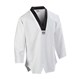 Taekwondo Black V-Neck Dobok Uniform Jacket