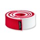 Martial Arts Kyoshi Master Belt White with Red Ends Rolled