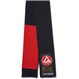 Gracie Barra x Kataaro Jiujitsu Black Belt showing red rank sleeve and collaboration label